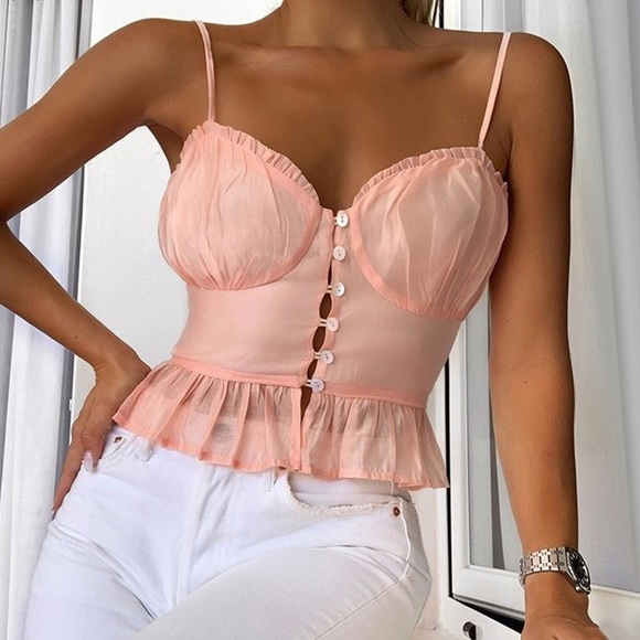‘Payton’ Button Up Tank - Picture 3 of 7